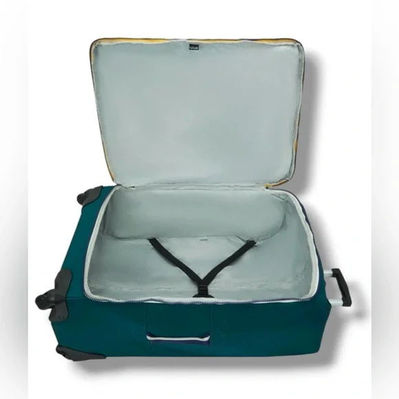 Kipling Darcey LARGE 29” Rolling Luggage Carry on Suitcase Robins Egg Cbt - Picture 6 of 13